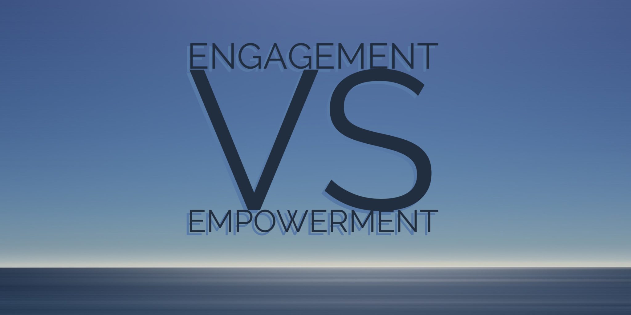 Derek McCoy wrote an article on empowerment