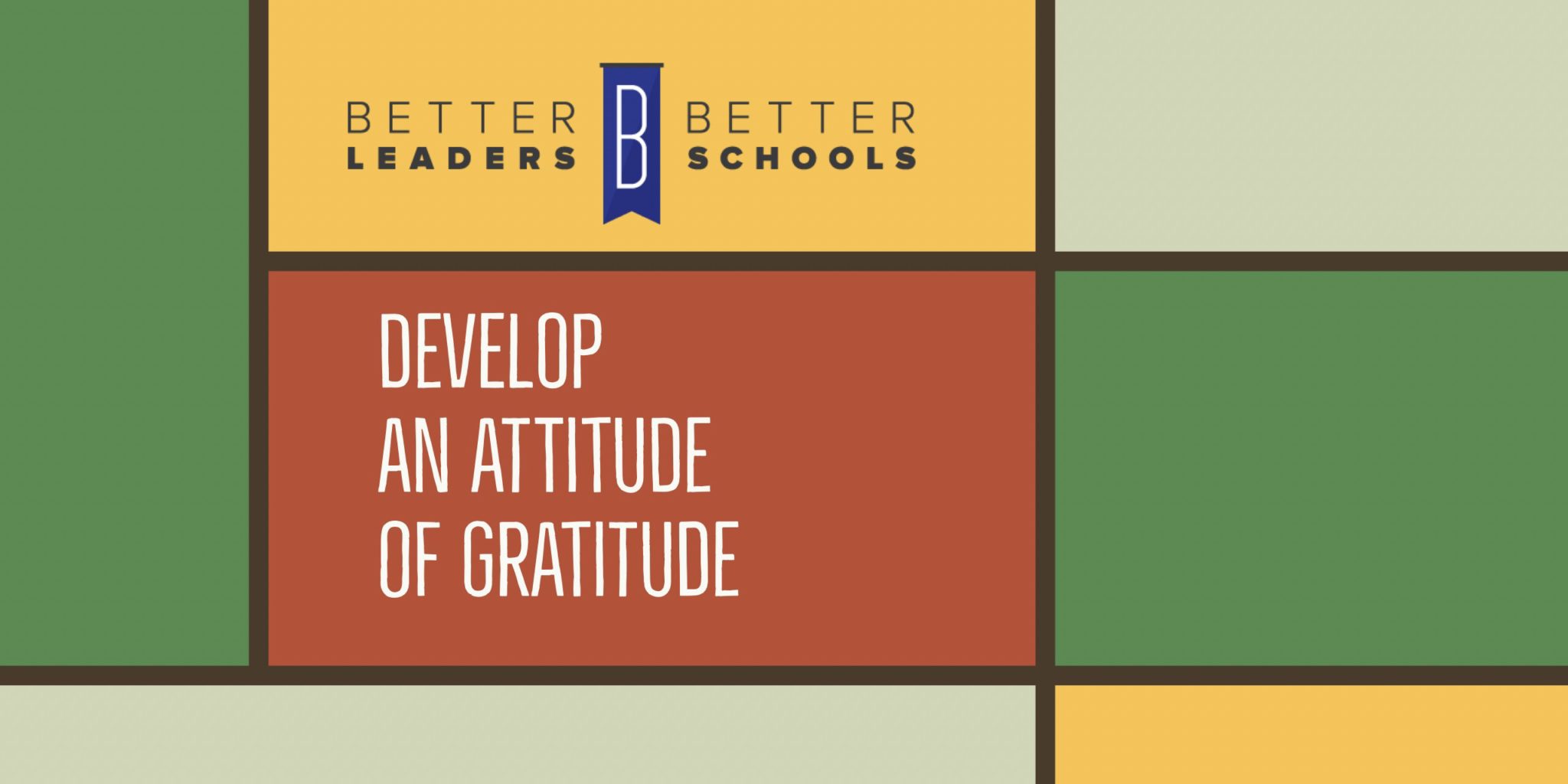 implement tactics to develop an attitude of gratitude