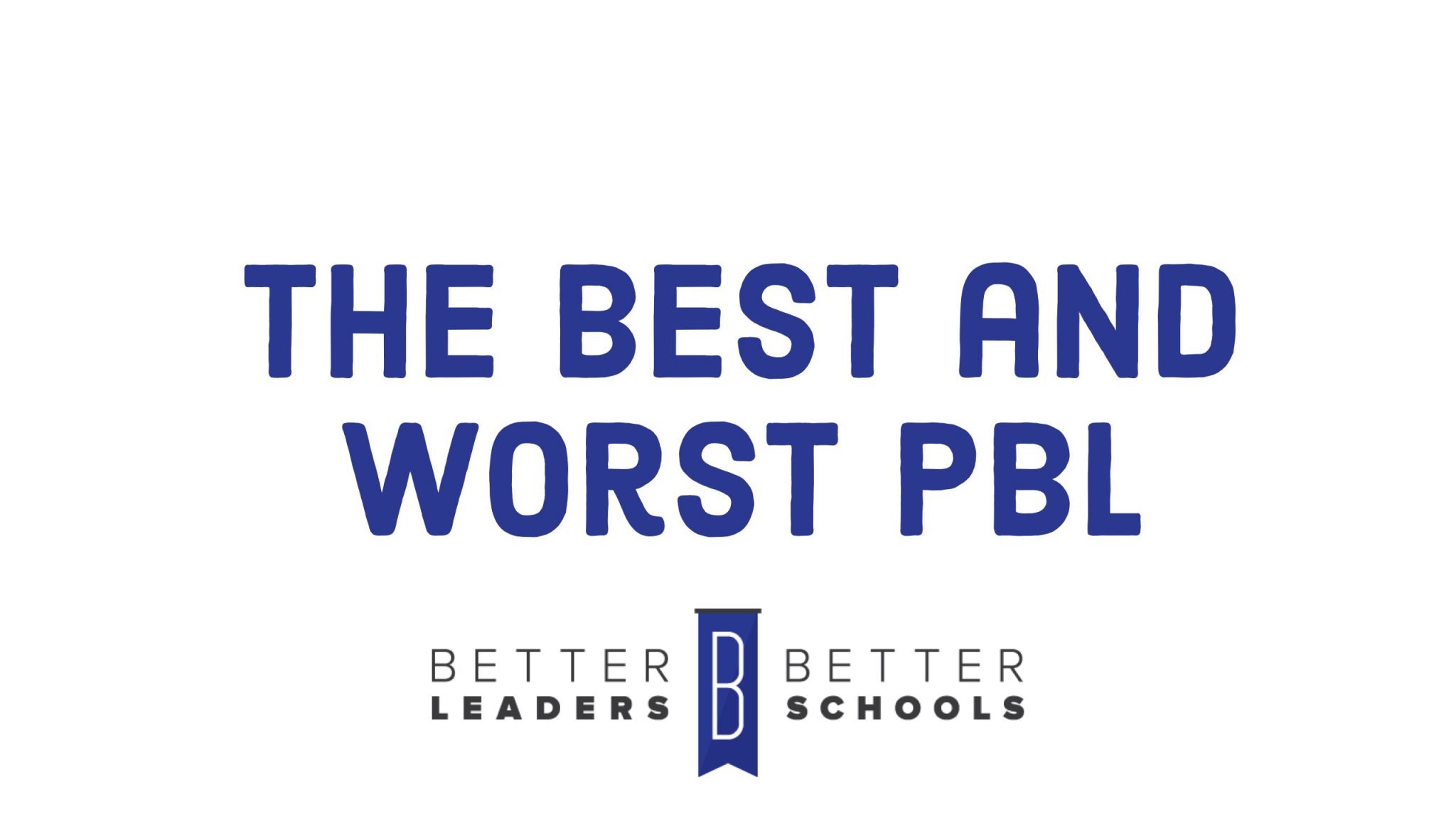 Kyle Wagner has seen it all Kyle Wagner: best and worst PBL projects