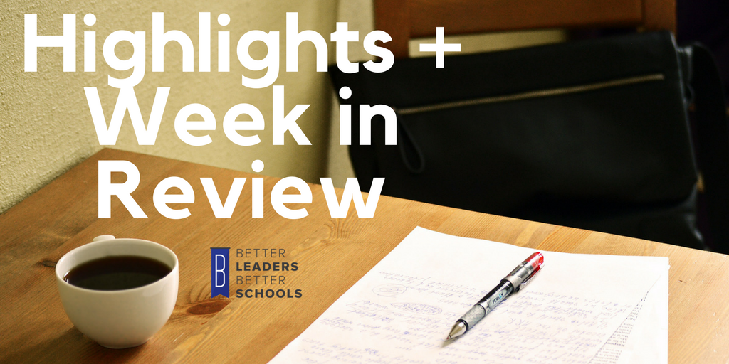 Ben Baker Week in Review Ben Baker Highlights of the Week