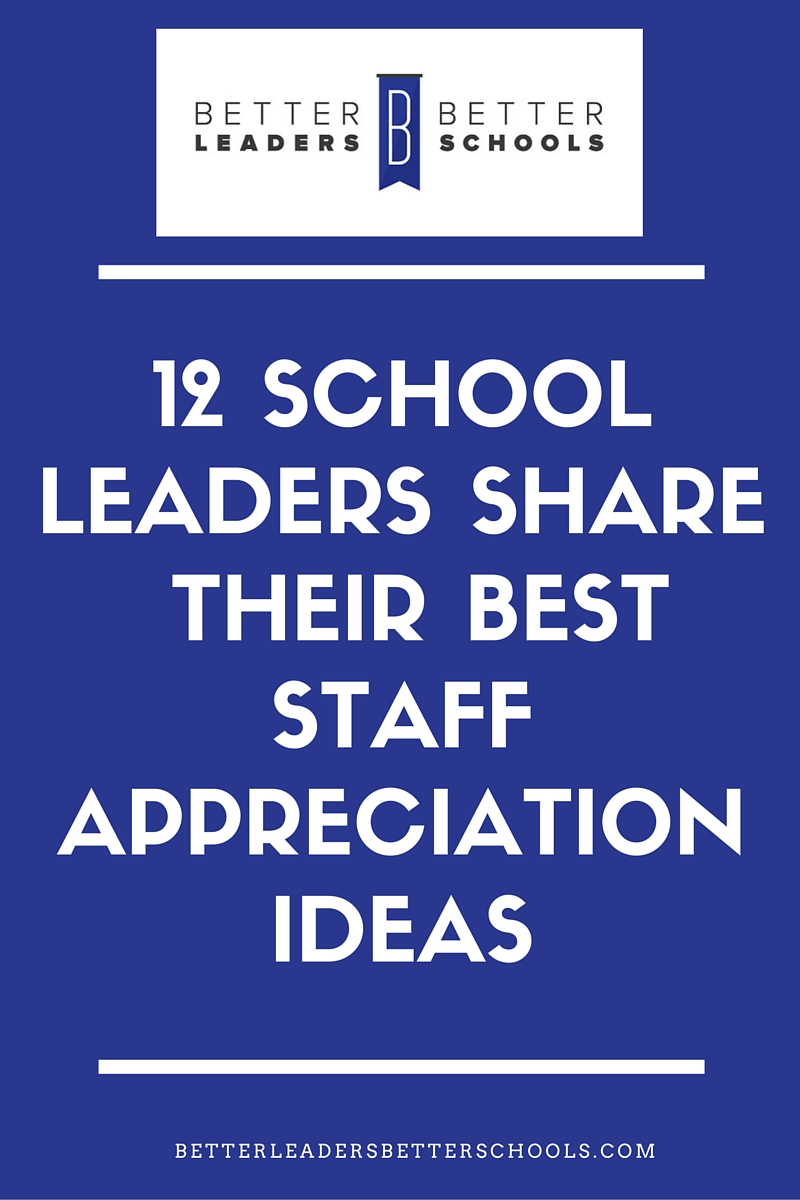 I created this graphic using canva focused on staff appreciation ideas