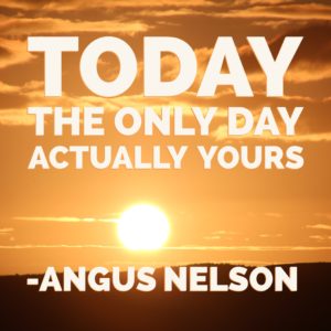 Great Angus Nelson Quote I heard on the show