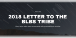 #BLBS 2018 Tribe Letter 2018 Letter to my tribe