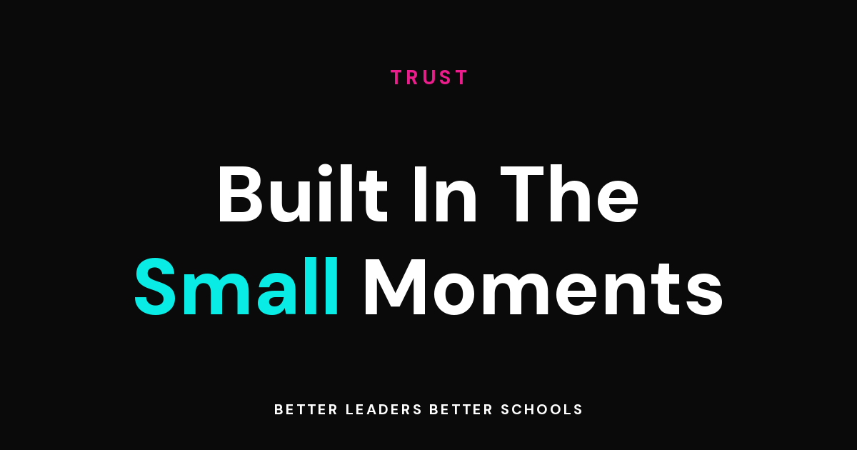 The Power of Principal-Teacher Relationships: Fostering a Positive School Culture and Ensuring Student Success